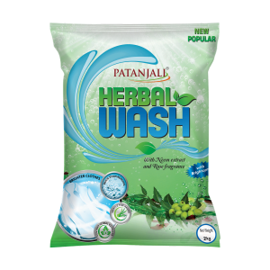 Стиральный порошок гипоаллергенный Ним и Роза (Patanjali Herbal Wash Detergent Powder), 2 кг