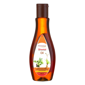 Аюрведическое масло для массажа головы и тела, Patanjali Sheetal Hair Oil, 100 мл