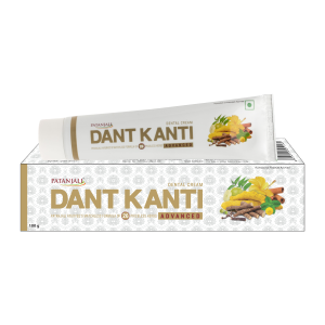 Аюрведический зубной крем, Patanjali Dant Kanti Dental Cream (Advance), 100 г