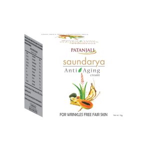 Крем для лица «Антивозрастной», Patanjali Saundarya Anti Aging Cream, 50 г