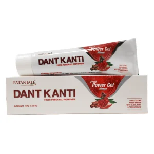 Аюрведическая зубная паста Patanjali Dant Kanti Fresh Power Gel Toothpaste, 150 г