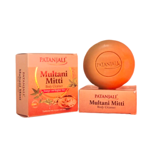 Натуральное травяное мыло для тела Patanjali Multani Mitti Body Cleanser, 75 г