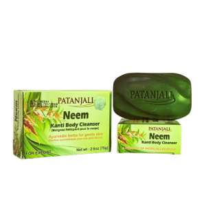 Натуральное мыло для тела Ним Канти Patanjali Neem Kanti Body Cleanser, 75 г